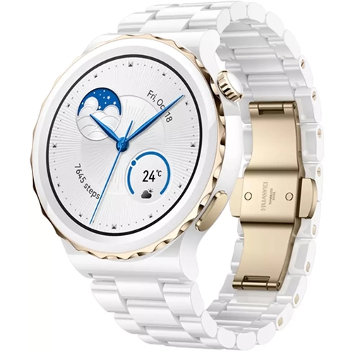 Huawei smartwatch Watch GT 3 Pro Ceramic 43mm (Wit)