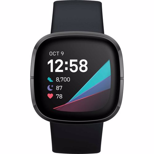 Fitbit smartwatch Sense (Zwart)